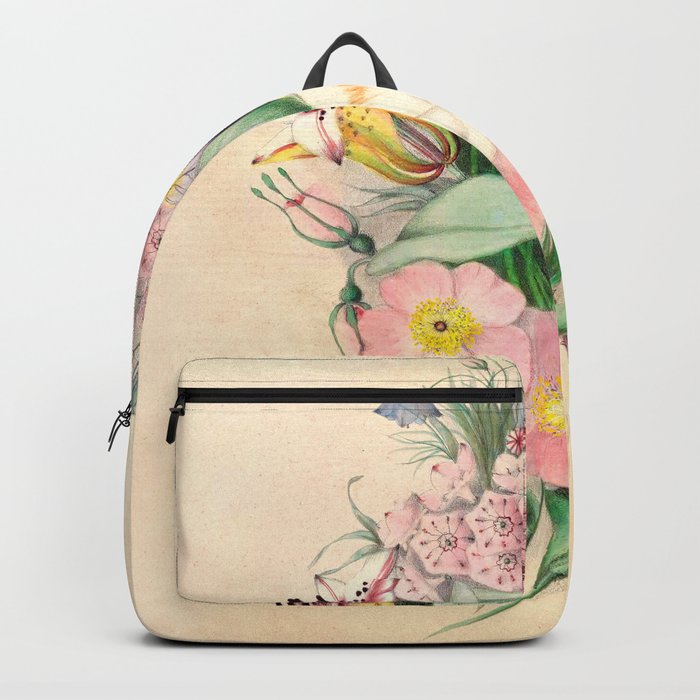 Wildflowers by Clarissa Munger Badger, 1859 (benefitting The Nature Conservancy) Backpack