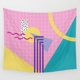 Memphis pattern 72 - 80s / 90s Retro Wall Tapestry