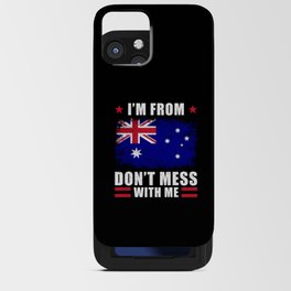 Australia Saying iPhone Card Case