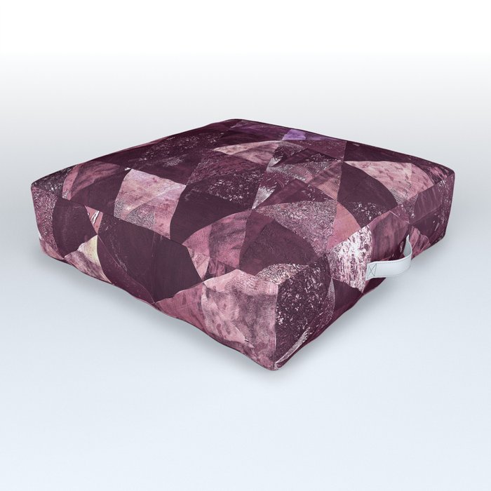 Abstract Geometric Background #24 Outdoor Floor Cushion