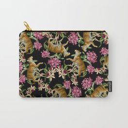 Leopard black Carry-All Pouch