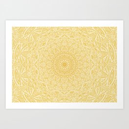 skovl Bonus Stædig Golden-mandala Art Prints to Match Any Home's Decor | Society6