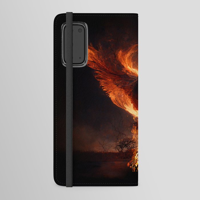 Rising From The Ashes Android Wallet Case