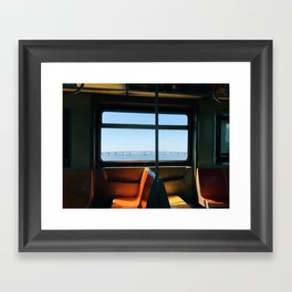 NYC Ocean Subway Framed Art Print
