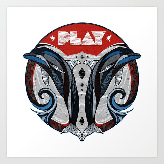 Play Art Print