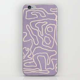 Abstract line art 150 iPhone Skin