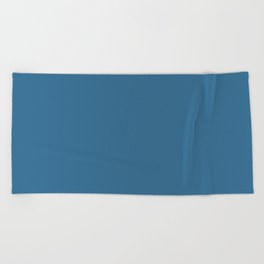 Blue Buttons Beach Towel