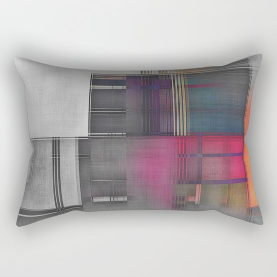 Geometric G/C Rectangular Pillow