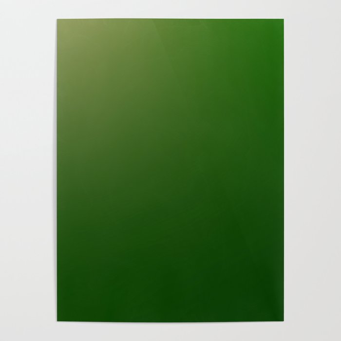 38 Green Gradient Background 220713 Minimalist Art Valourine Digital Design Poster