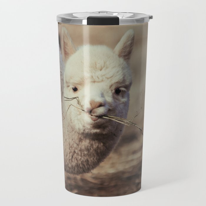 Quirky Alpaca Travel Mug