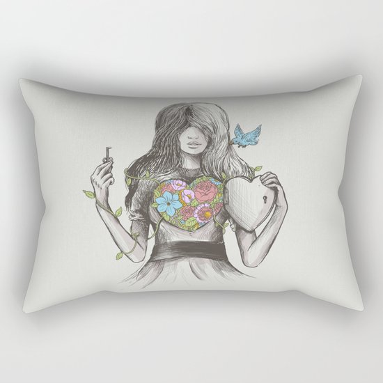 Secret Garden Rectangular Pillow