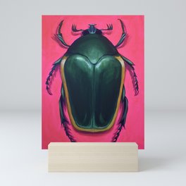 Fig Eater Beetle Mini Art Print