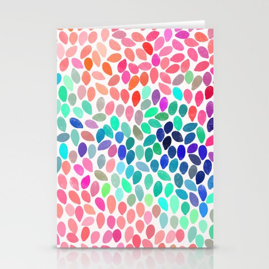 rain 12 Stationery Cards