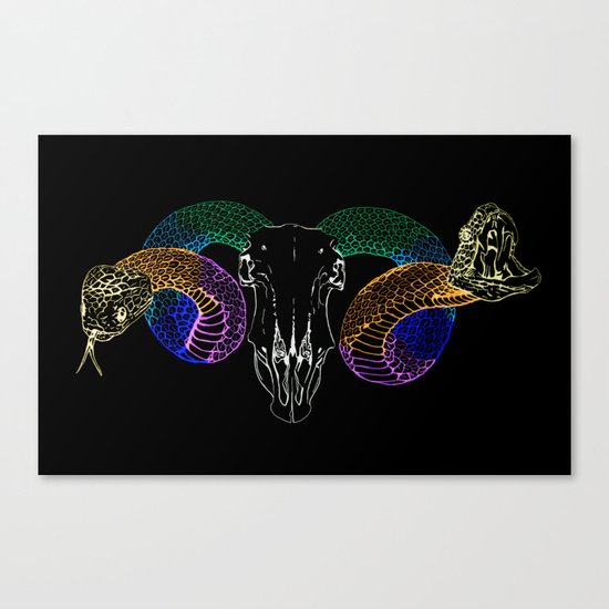 Medusa 2 Canvas Print