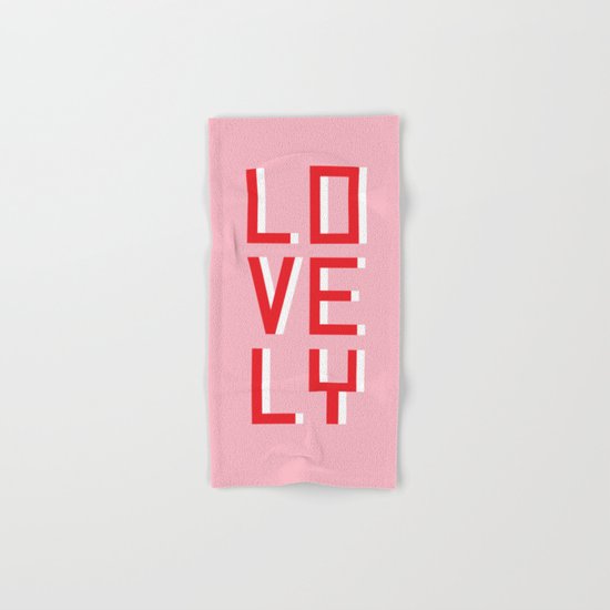 Lovely Hand & Bath Towel