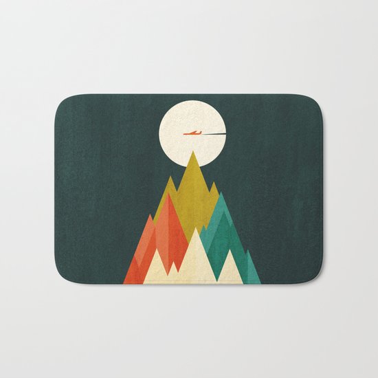 Life is a travel Bath Mat
