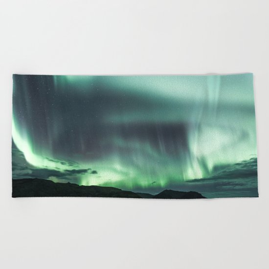 Borgarfjörður, Iceland Beach Towel