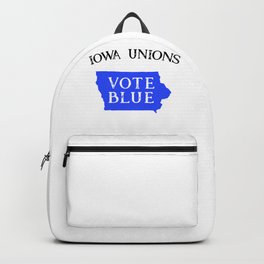 Iowa Democrat Vote State Blue Voter Union Workers Support  Backpack | Democraticparty, Voter, Voteblue, Antitrump, Unionworker, Voting, Elections, Democrats, Iowaunions, Iowaprimary 