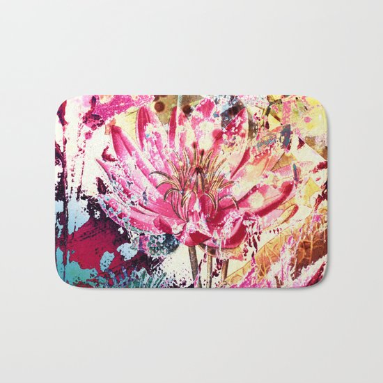 waterlily Bath Mat
