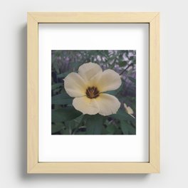Yellow Flower Recessed Framed Print