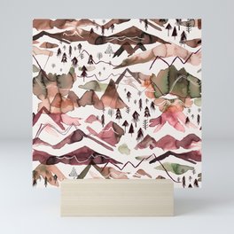 Mountains Mini Art Print