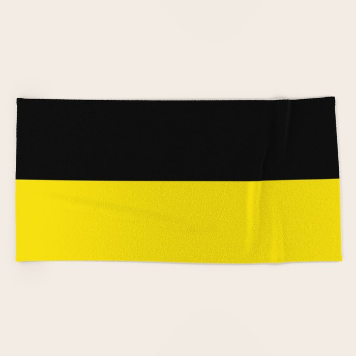 Flag of Kashubia Beach Towel by oldking Society6