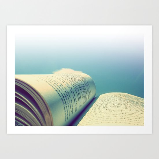book Art Print