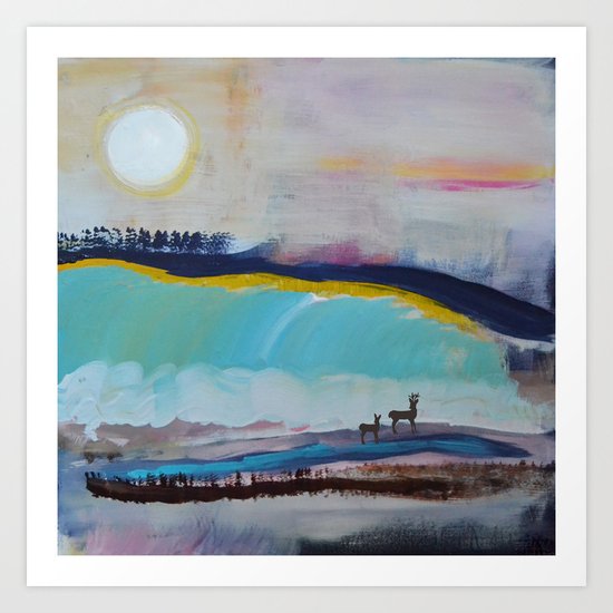 Into the Dawn Art Print