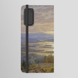 Lake Squam from Red Hill Android Wallet Case