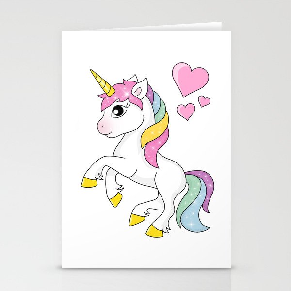 Unicorn Stationery Cards