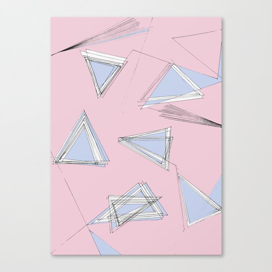 UNdone - pantone Canvas Print