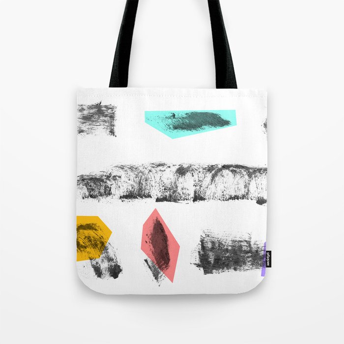 Geometry abstract Memphis pattern Tote Bag