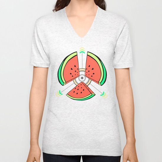 take a piece for peace Unisex V-Neck