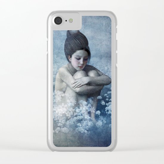 Shadow Field Clear iPhone Case