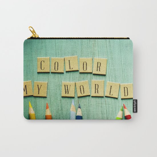 Color My World Carry-All Pouch