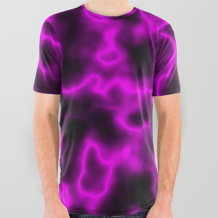 Hot pink and hotsell black graphic tees