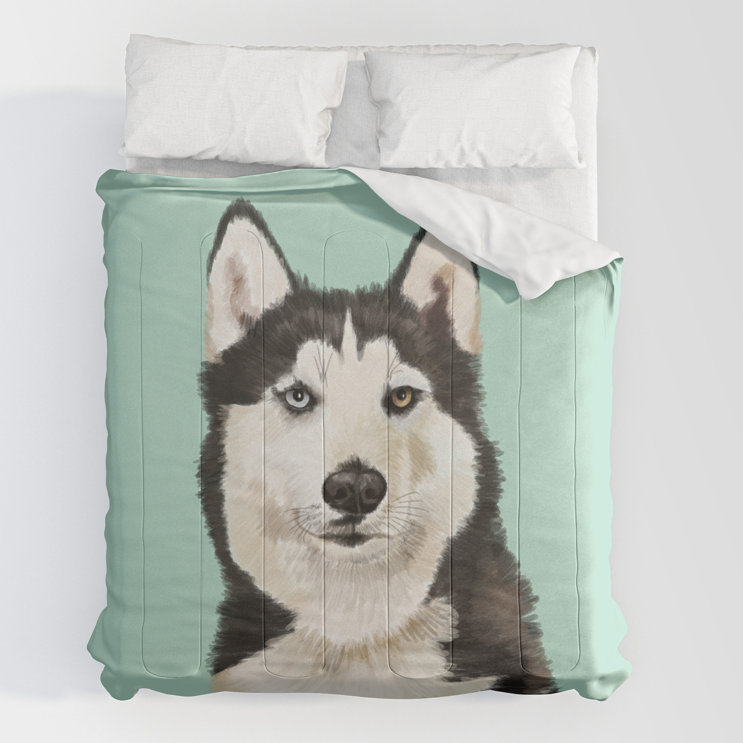 husky comforter