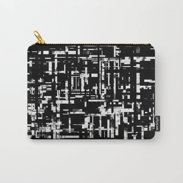 Monochrome After Mondrian Carry-All Pouch