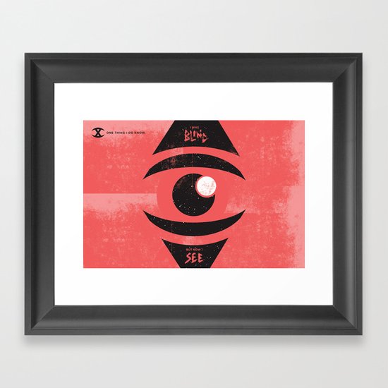 Spit & Mud (by Katie Campbell) Framed Art Print