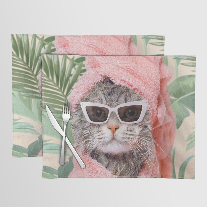 BEVERLY HILLS CAT Placemat