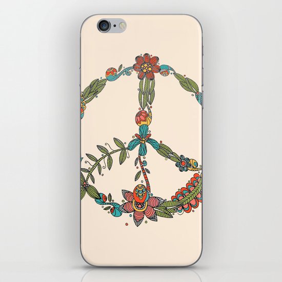 Peace iPhone & iPod Skin