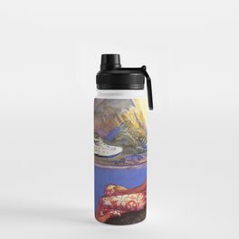 Tropical Island Travel Water Bottle