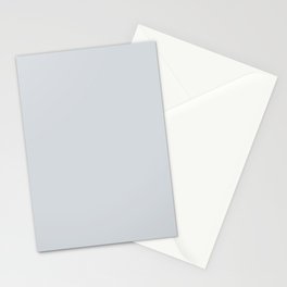 Silver Stationery Card