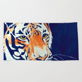 Auburn (Tiger) Beach Towel