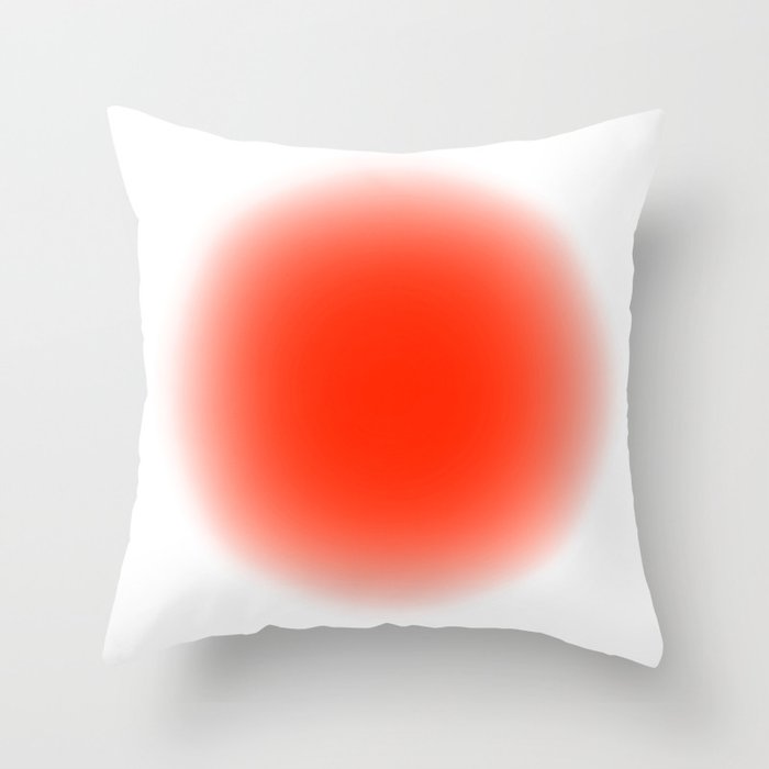 Fluodot Orange Throw Pillow By Society6 Fluodot Orange Throw Pillow By