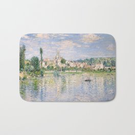 Vetheuil in Summer 1880 by Claude Monet Badematte
