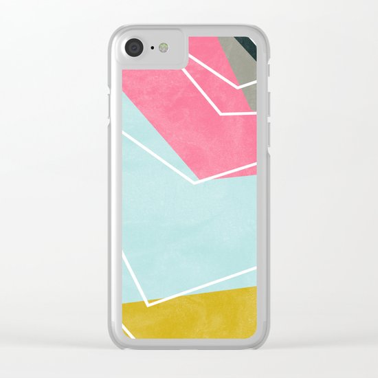 Fill & Stroke Clear iPhone Case