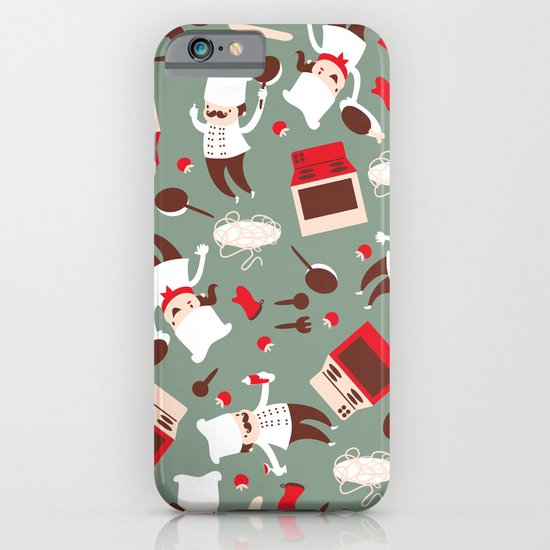 Chef pattern iPhone & iPod Case