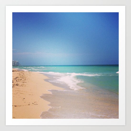 Blue For You Art Print