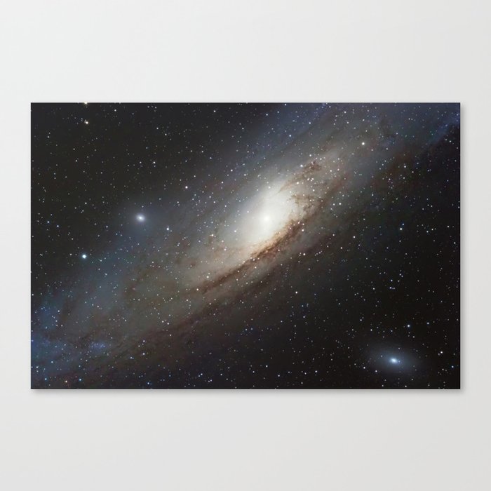 The Andromeda Galaxy, spiral galaxy in the constellation of Andromeda Messier 31 M31 Canvas 